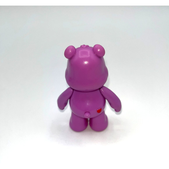 Vintage Care Bears Share Bear Purple Plastic Figure Cake Topper Cupcake Topper - Picture 4 of 7
